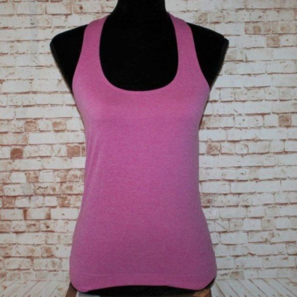 Athletic Essentials Pink Racerback Top Size M
